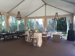 Kate Bailey Tournament event - event tents