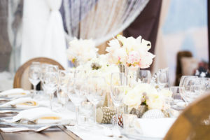 special events table close up