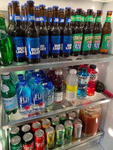 KABE - Tournament Events - stocked fridge